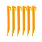 Tent Pegs Coghlan's, pacote de plástico reciclado de 23 cm com 6
