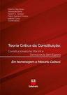 Teoria da crítica da constituição: constitucionalismo por vir e democracia