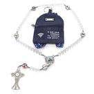 Terço Carlo Acutis Kit de Santidade Com Mochila Cristal 8 mm