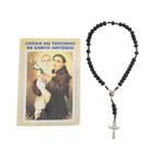 Terço Coroa de Santo Antônio com Folheto Terço Coroa de Santo Antônio com Folheto