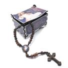 Terço De Jesus Misericordioso Com Porta Terço