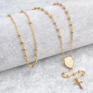 Terço em Aço Dourado Terço em Aço Dourado
