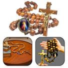 Terço Grande De Parede Jesus Misericordioso No Cordão