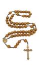 Terço Intercessor de São Bento Marrom 12mm