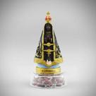 Terço Nossa Senhora Aparecida 10.5cm - Enfeite Resina