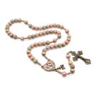 Terço Nossa Senhora Mãe De Todas As Mães Madeira 8mm