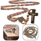 Terço rosário com triângulo de nossa senhora das graças