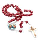 Terço Sagrado Coração De Jesus e de Maria Resina