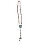 Terco sao bento gg de perola com strass bronze 53cm