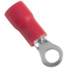 Terminais de Conexão Olhal Tramontina cobre estanhado nylon 1,5 mm² x 5,7 mm x M3 Vermelho 50 Peças