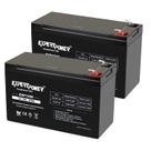 Terminais F2 de chumbo-ácido selados com bateria ExpertPower 12V 9Ah