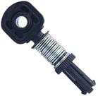 Terminal cabo seletor golf 01/ new beetle bora 05/ cabo de engate furo 10mm hvrm0023