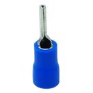 Terminal Compressão Reto 1.5 Mm A 2.5 Mm Macho Simples C/ Capa Plastica Azul Terminal Compressão Reto 1.5 Mm A 2.5 Mm Macho Simples C/ Capa Plastica Azul