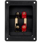 Terminal de fio de alto-falante Cup Binding Post Banana Jack Parts Express Gold Plated Bi-Amp