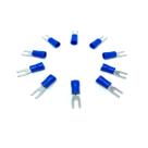 Terminal de forquilha 10mm PCT 10un. BULLZ AUDIO BBS8BP