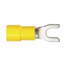 Terminal de pás de vinil Jandorf 60998, calibre 12-10, amarelo Terminal de pás de vinil Jandorf 60998, calibre 12-10, amarelo