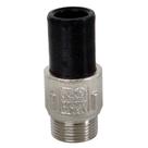 Terminal Eletrosoldável 32 mm x 1" Macho Reto Fuel Flex One Zeppini Terminal Eletrosoldável 32 mm x 1" Macho Reto Fuel Flex One Zeppini