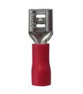 Terminal Faston Fêmea 1,5mm² Vermelho (100 unidades)