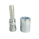 Terminal Fêmea Giratória JIC 37 Reta Rosca 7/16" para Mangueira 3/8"