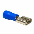 Terminal Fêmea Pré-Isolada 1,5mm² à 2,5mm² 100 Peças Em PVC Penzel Azul Terminal Fêmea Pré-Isolada 1,5mm² à 2,5mm² 100 Peças Em PVC Penzel Azul