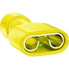 Terminal Femea Totalmente Isolado Nylon Sforplast 4 A 6Mm - Amarelo