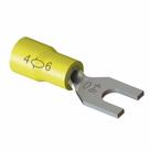 Terminal Garfo 4A6mm Amarelo Tpf 23-5 C/5 Unid Terminal Garfo 4A6mm Amarelo Tpf 23-5 C/5 Unid