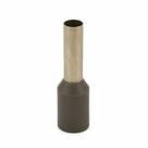 Terminal Ilhós Pré-Isolado 4,0mm² Condutor 12,0mm 100 Peças Penzel Cinza