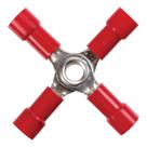 Terminal Jandorf 60933 de 4 vias em vinil Butt Splice vermelho Terminal Jandorf 60933 de 4 vias em vinil Butt Splice vermelho
