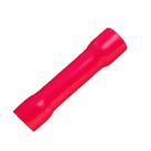 Terminal Luva Isolado Vermelho 0,5mm a 1,5mm 20 Pçs