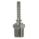 Terminal Macho Fixo Rosca 1/2 para Mangueira 1/4" NPT