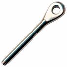 Terminal Macho Nautos 93030 Prensavel de 4 mm com Olhal