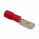 Terminal Macho Pré-Isolado 0,5mm² à 1,5mm² 100 Peças Em PVC Penzel Vermelho Terminal Macho Pré-Isolado 0,5mm² à 1,5mm² 100 Peças Em PVC Penzel Vermelho