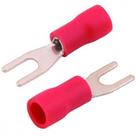 Terminal Pre-Isol Garfo Sv 1,25-4S Vermelho 22-16 - Kit C/100 Unidades Terminal Pre-Isol Garfo Sv 1,25-4S Vermelho 22-16 - Kit C/100 Unidades