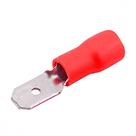 Terminal Pre-Isol Macho 0,5-1,5 Vermelho Penzel - Kit C/100 Unidades Terminal Pre-Isol Macho 0,5-1,5 Vermelho Penzel - Kit C/100 Unidades