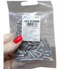 TERMINAL PRÉ ISOLADO J02E2508 TUBULARILHÓS 2,5mm COMP. 11mm CZ PCT 100pçs TERMINAL PRÉ ISOLADO J02E2508 TUBULARILHÓS 2,5mm COMP. 11mm CZ PCT 100pçs