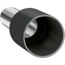 Terminal Tubular Ilhos Isolado Simples Sforplast 1,5Mm Comprimento 8Mm - Preto