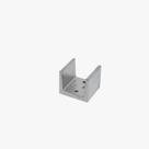 Terminal U Para Fixação de Perfis Cercas TQ013 Natural