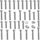 Terminar cadastro Kit parafusos zincados tampa motor completo CG125 Titan 1995 a 1999 inteiro