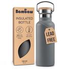 Termo Bambaw Gris Aislado de Acero Inoxidable 750 ml