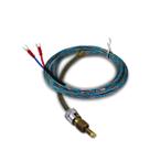 Termoelemento Tipo J 0 à 300C Cabo 3 metros 2 Fios 6mm Cabeçote Sibratec Termoelemento Tipo J 0 à 300C Cabo 3 metros 2 Fios 6mm Cabeçote Sibratec