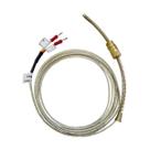 Termoelemento Tipo K 0 à 800C Cabo 3 metros 2 Fios 6mm Cabeçote Sibratec Termoelemento Tipo K 0 à 800C Cabo 3 metros 2 Fios 6mm Cabeçote Sibratec
