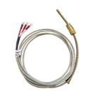 Termoelemento Tipo PT100 -99 à 400C Cabo 3 metros 3 Fios 6mm Cabeçote Sibratec
