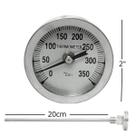 Termometro Analógico Inox Churrasqueira Forno Iglu 0/350 H20 Termometro Analógico Inox Churrasqueira Forno Iglu 0/350 H20