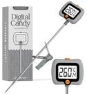 Termômetro Candy Craft911 Digital com clipe para panelas e LCD cinza