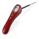 Termômetro de leitura instantânea Polder Safe Serve com lanterna, vermelho