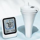 Termômetro de Piscina LIORQUE Sem Fio IPX8 à Prova dÁgua com LCD