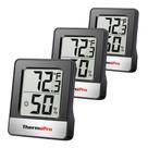 Termômetro digital de higrômetro interno ThermoPro TP49 preto