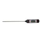 Termômetro Digital EOS TP101 Tipo Espeto -50+300 Haste 14,5cm Inox com Preto Termômetro Digital EOS TP101 Tipo Espeto -50+300 Haste 14,5cm Inox com Preto