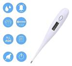 Termômetro Digital Flexível Infantil Bebê Colorido Branco Cinza Design Moderno Ergonômico