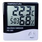 Termômetro Digital Higrômetro Medidor de Umidade e Temperatura Ambiente Tomate Pd 005 para Casa e Escritório Termômetro Digital Higrômetro Medidor de Umidade e Temperatura Ambiente Tomate Pd 005 para Casa e Escritório